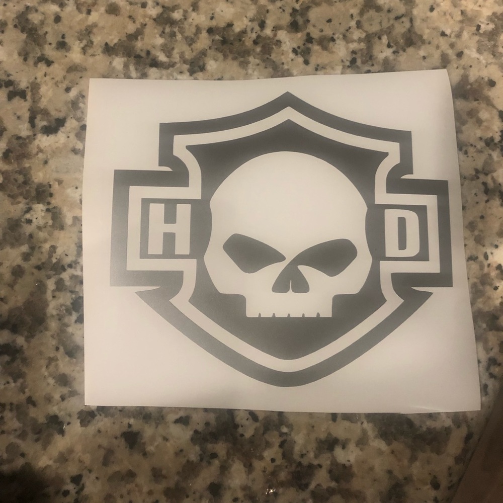 Harley Davidson Vinyl Decal